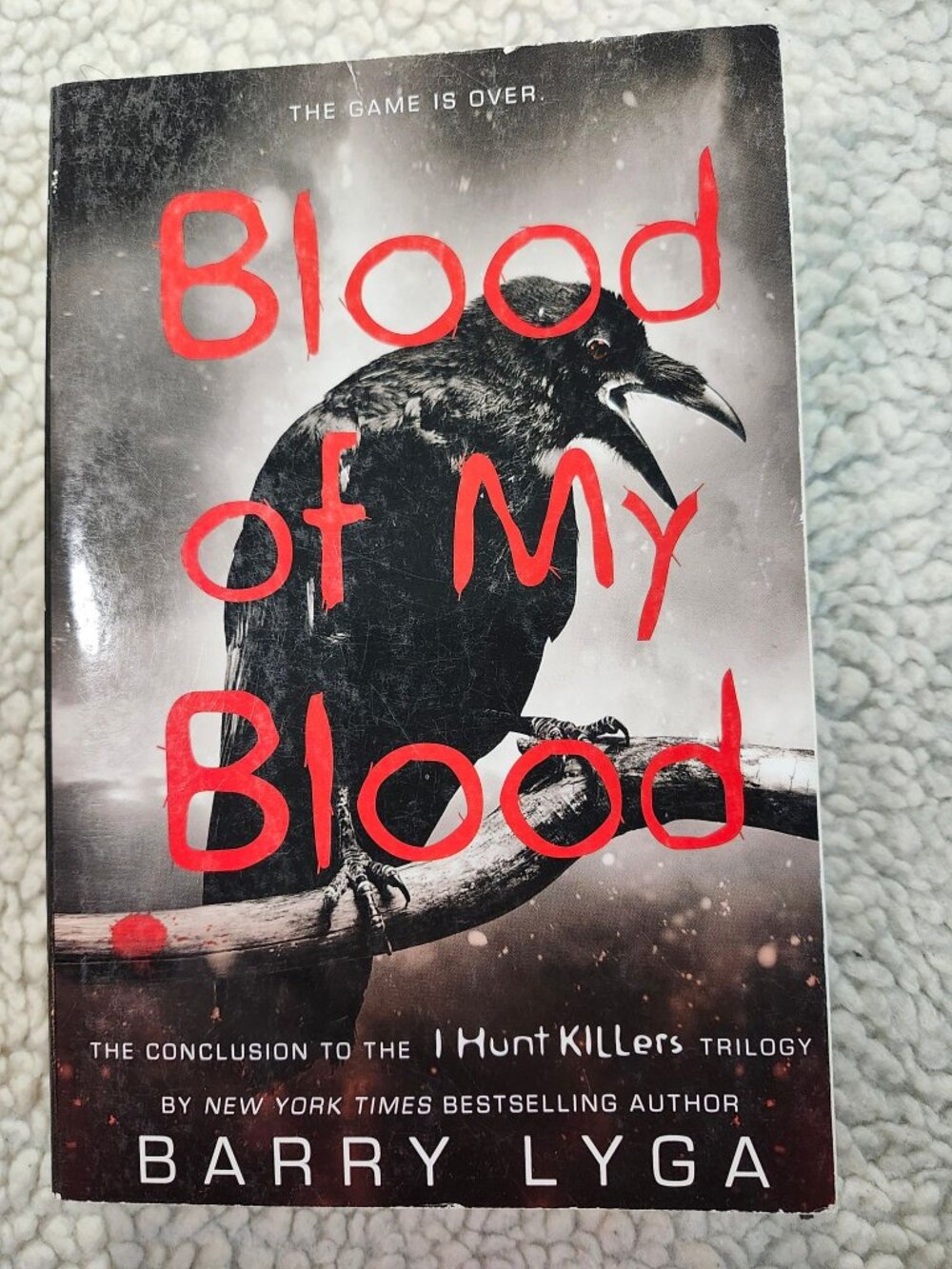 Barry Lyga Blood of My Blood Paperback YA Thriller I Hunt Killers Book 3 Used